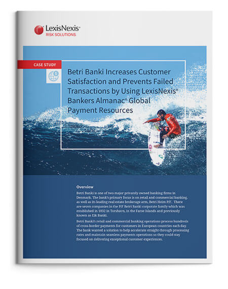 Payments Efficiency Wave Surfer