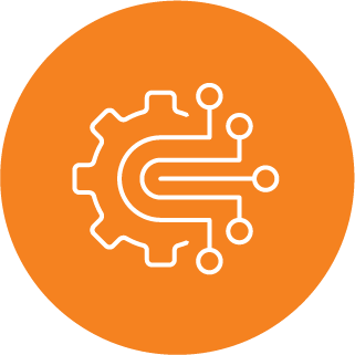 Decision analytics icon