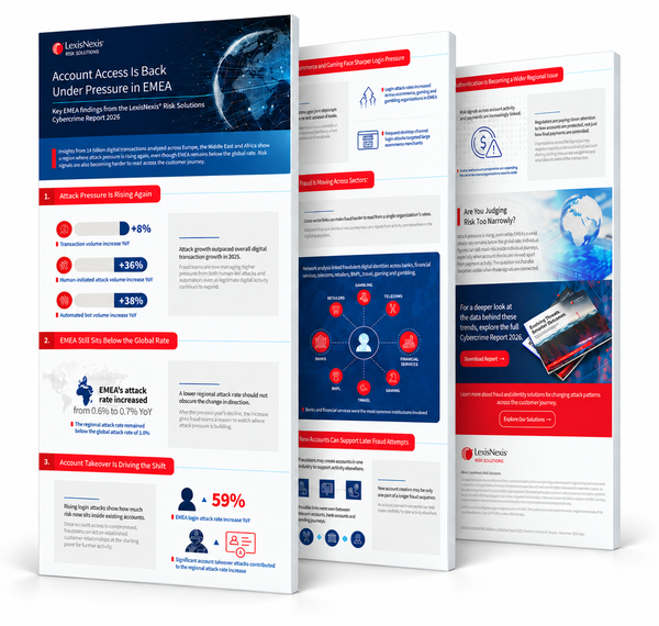 EMEA digital fraud infographic