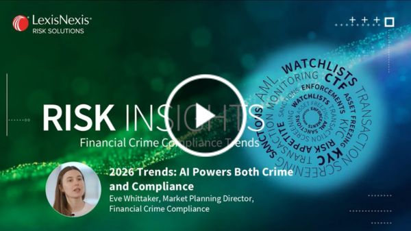 Financial Crime Compliance Trends - AI Powers Both Crime and Compliance Thumbnail