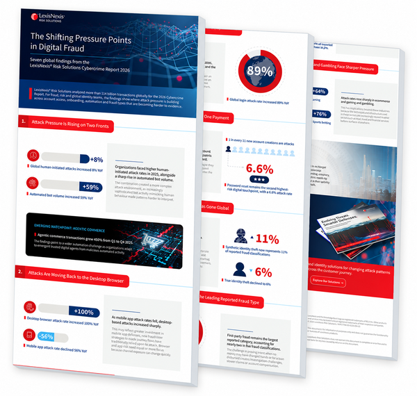 Global digital fraud infographic